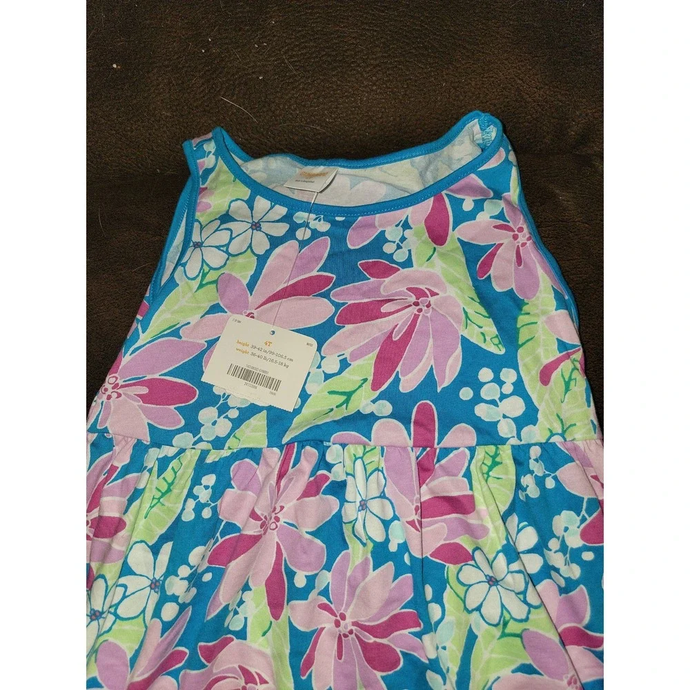 Gymboree mix and match floral‎ dress size 4t nwt